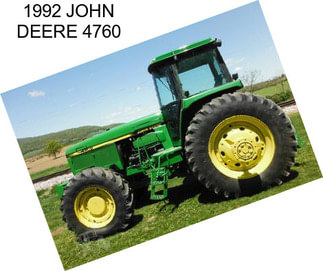 1992 JOHN DEERE 4760