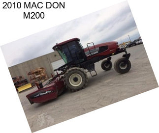 2010 MAC DON M200