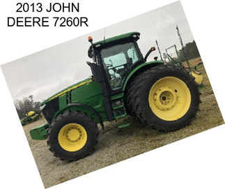 2013 JOHN DEERE 7260R