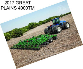 2017 GREAT PLAINS 4000TM