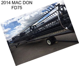 2014 MAC DON FD75