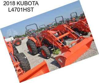 2018 KUBOTA L4701HST