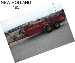 NEW HOLLAND 195