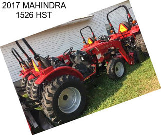 2017 MAHINDRA 1526 HST