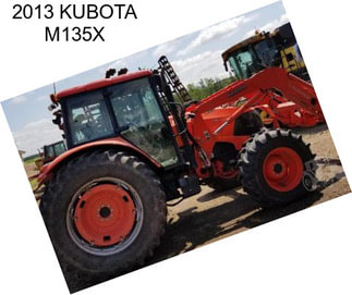 2013 KUBOTA M135X
