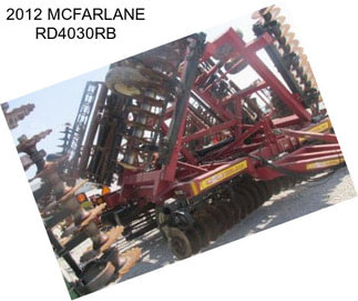 2012 MCFARLANE RD4030RB