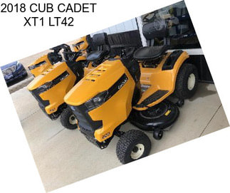 2018 CUB CADET XT1 LT42