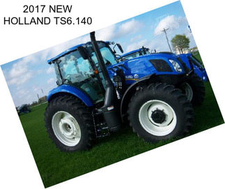 2017 NEW HOLLAND TS6.140