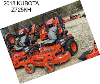 2018 KUBOTA Z725KH