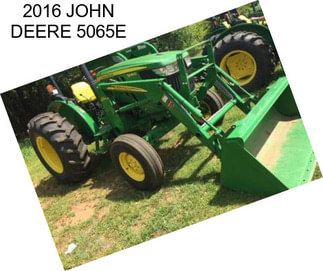 2016 JOHN DEERE 5065E