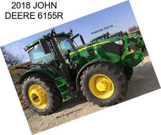 2018 JOHN DEERE 6155R