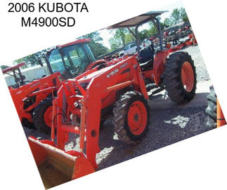 2006 KUBOTA M4900SD