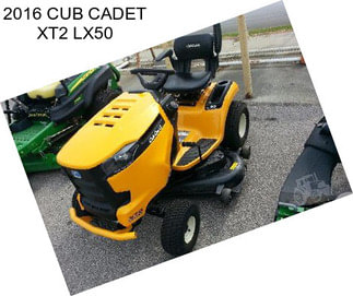 2016 CUB CADET XT2 LX50