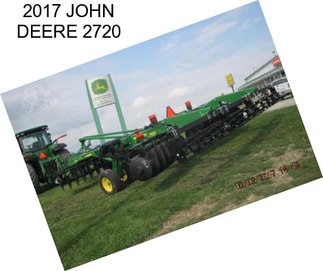 2017 JOHN DEERE 2720