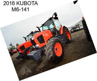 2016 KUBOTA M6-141