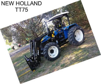 NEW HOLLAND TT75