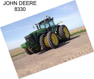 JOHN DEERE 8330
