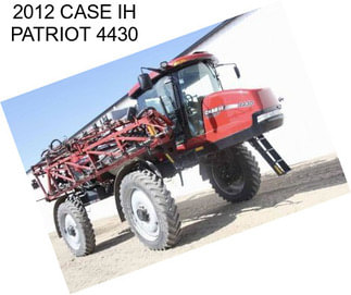 2012 CASE IH PATRIOT 4430