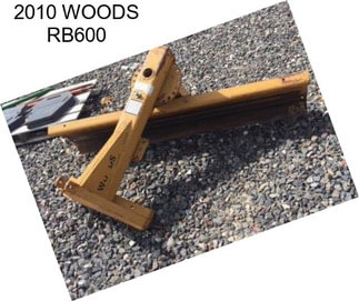 2010 WOODS RB600