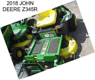 2018 JOHN DEERE Z345R