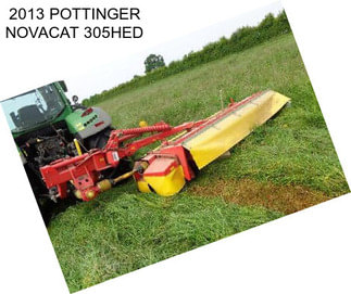 2013 POTTINGER NOVACAT 305HED