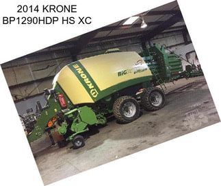 2014 KRONE BP1290HDP HS XC