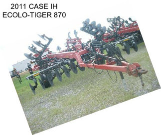 2011 CASE IH ECOLO-TIGER 870