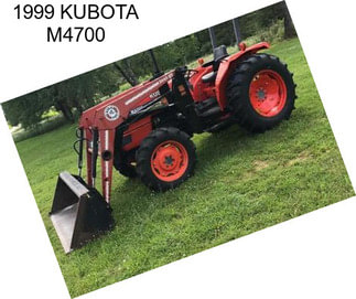 1999 KUBOTA M4700