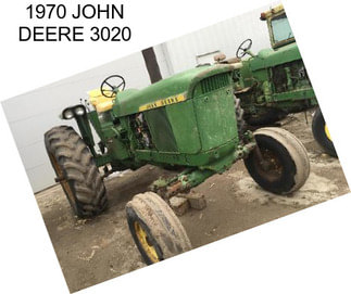 1970 JOHN DEERE 3020