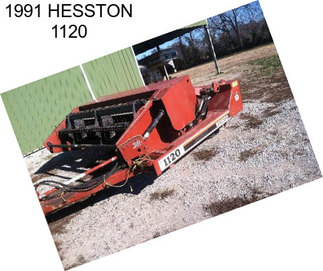 1991 HESSTON 1120