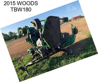 2015 WOODS TBW180