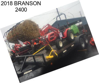 2018 BRANSON 2400