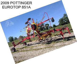 2009 POTTINGER EUROTOP 851A