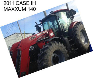 2011 CASE IH MAXXUM 140