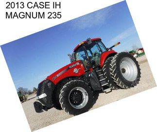 2013 CASE IH MAGNUM 235