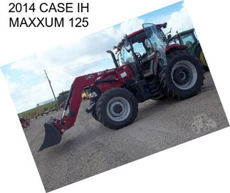 2014 CASE IH MAXXUM 125