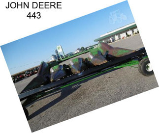 JOHN DEERE 443