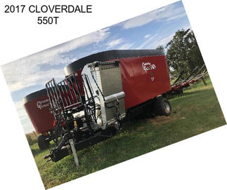 2017 CLOVERDALE 550T