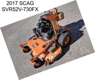 2017 SCAG SVR52V-730FX