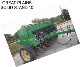 GREAT PLAINS SOLID STAND 10