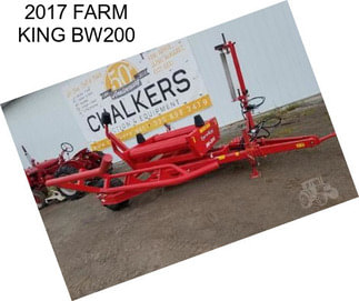 2017 FARM KING BW200