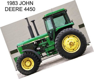 1983 JOHN DEERE 4450