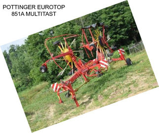 POTTINGER EUROTOP 851A MULTITAST