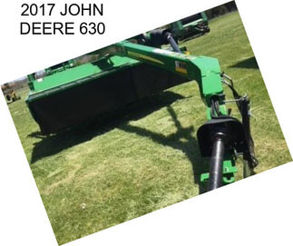 2017 JOHN DEERE 630