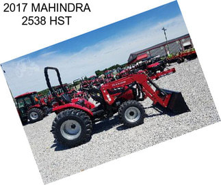 2017 MAHINDRA 2538 HST