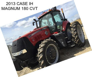 2013 CASE IH MAGNUM 180 CVT