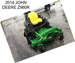 2014 JOHN DEERE Z960R