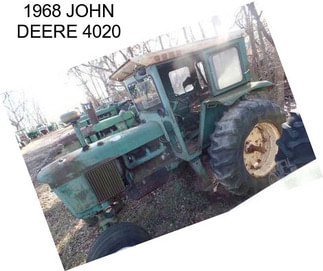 1968 JOHN DEERE 4020