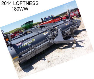 2014 LOFTNESS 180WW