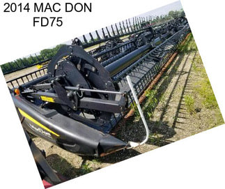 2014 MAC DON FD75